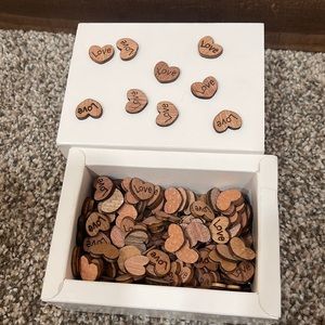 Wooden “Love” Confetti